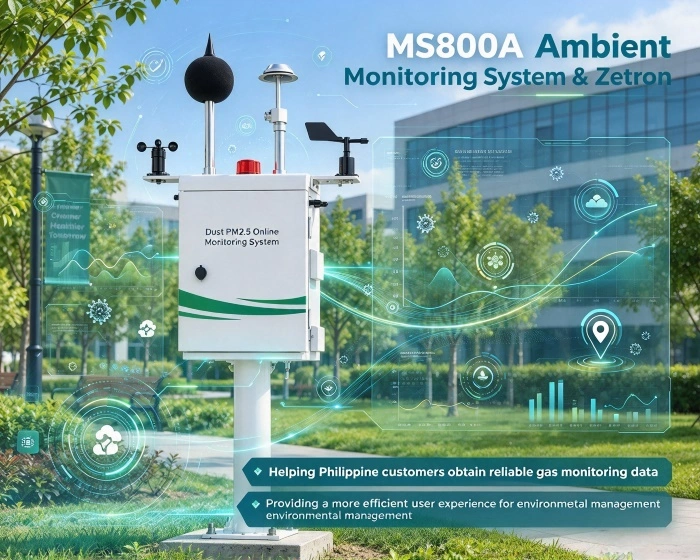 Zetron MS800A एयर क्वालिटी मोनिटरिङ सिस्टम फिलिपिन्समा तैनात, स्थापना र प्रशिक्षण पूरा भयो